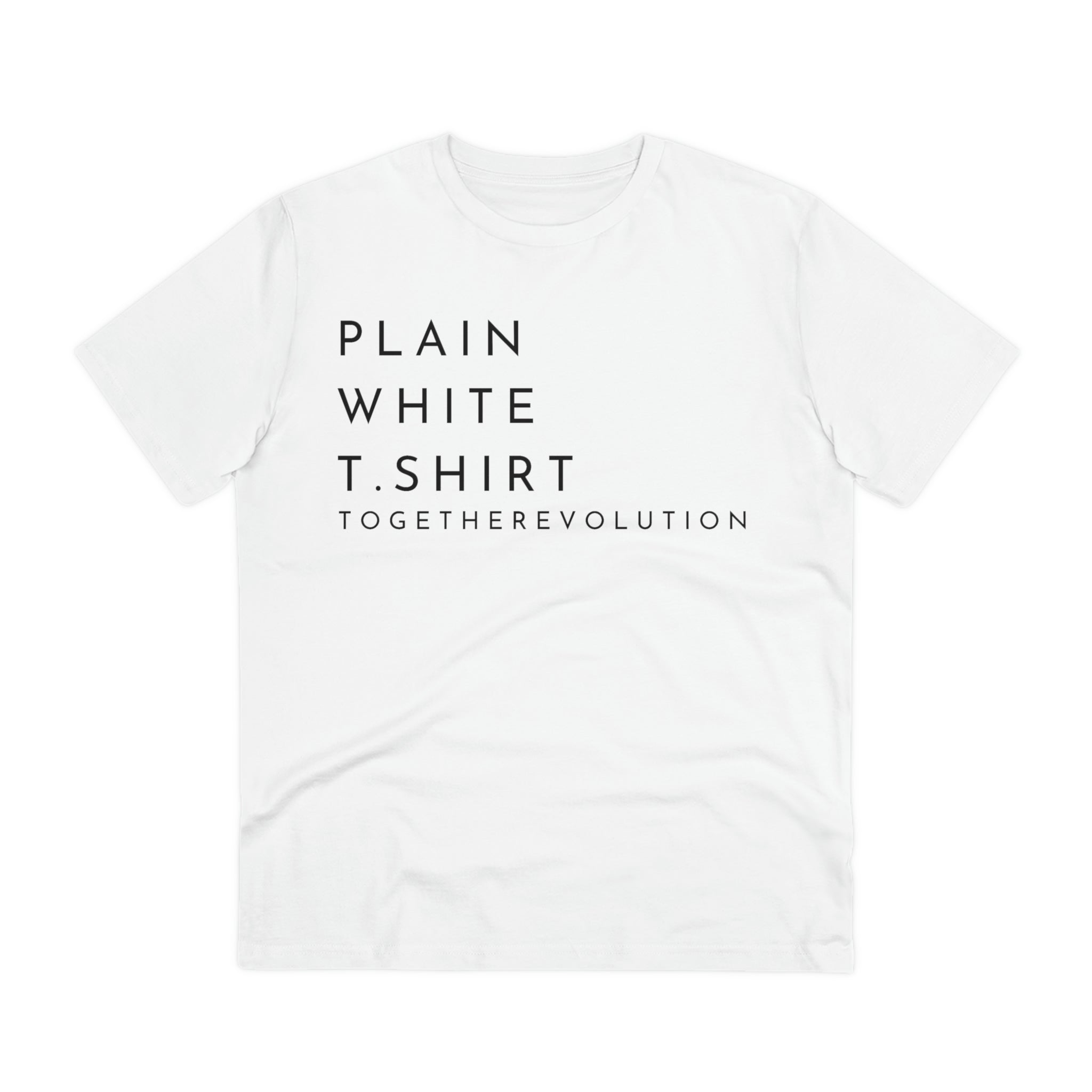 Plain White T-shirt - Unisex